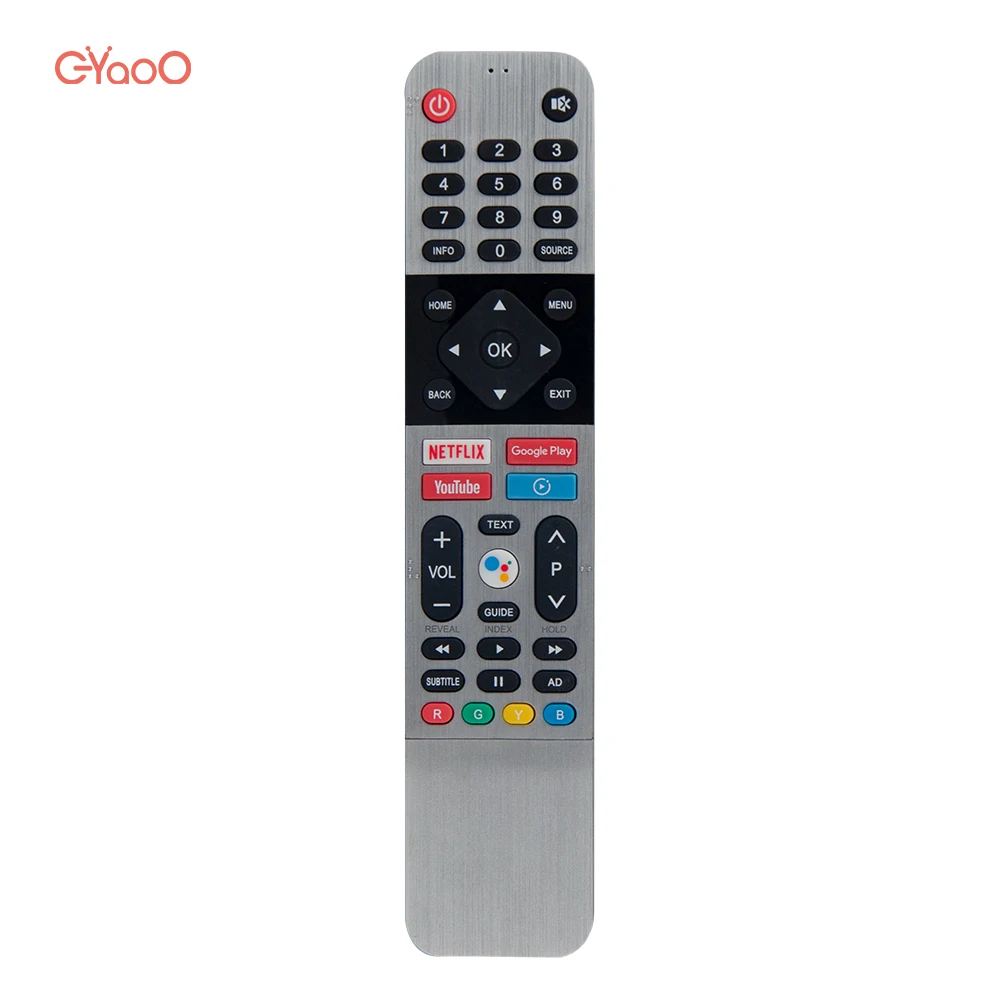 Mando a distancia HS-8902 para TV inteligente, Control Remoto por voz para Skyworth, Kogan, KALED32QH9000SKA, con micrófono, Netflix, Youtube