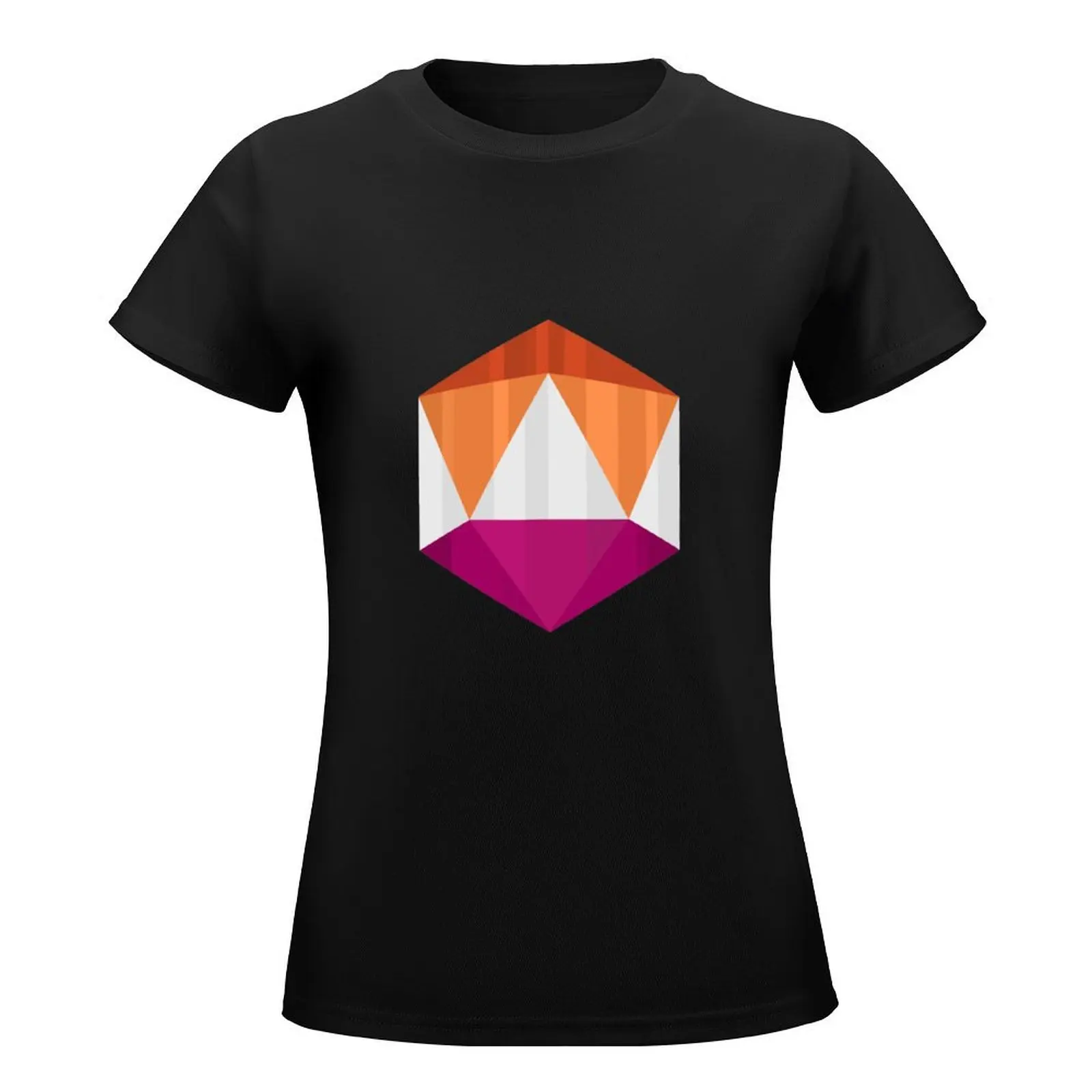 Life is Strange True Colors Steph Gingrich D20 Dice PRIDE lesbian LGBT flag 2 T-Shirt