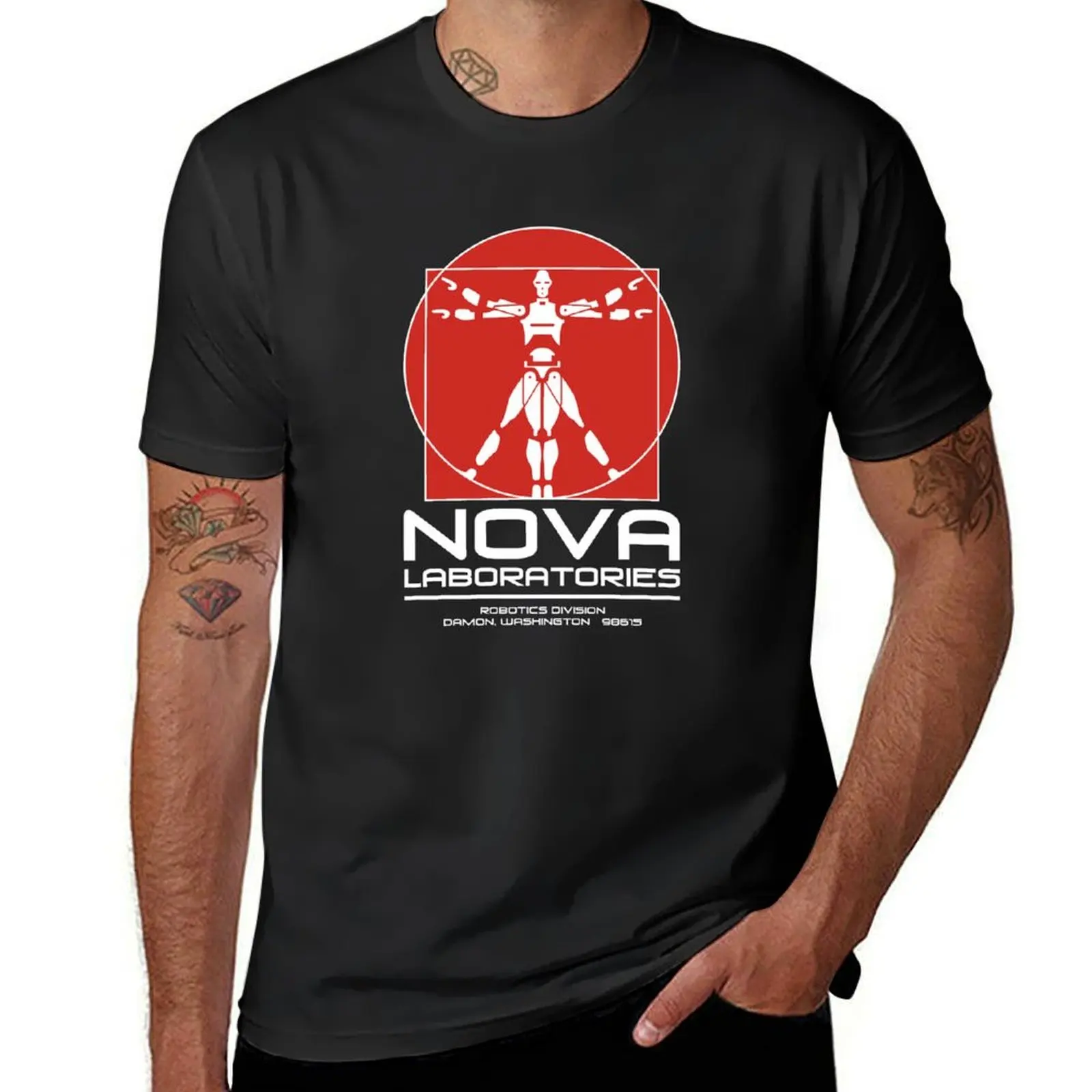 

Nova Laboratories - Short Circuit T-Shirt for a boy summer clothes Short sleeve tee sublime funny t shirts for men