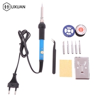 Adjustable Temperature Electric Soldering Iron 220V 60W Multifunctional Welding Solder Rework Station Heat Repair Tools