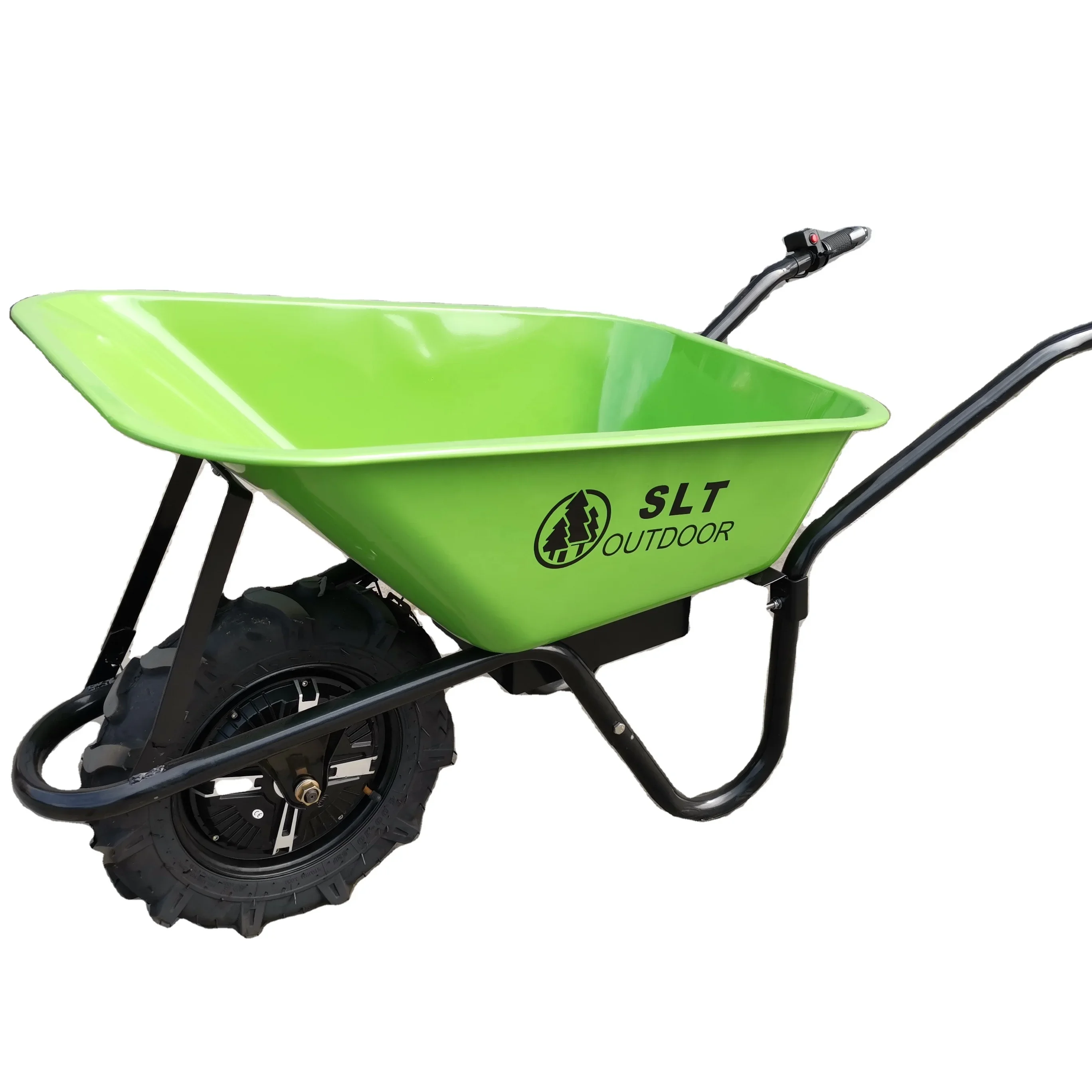 24V 12A Electric Power Wheel barrow Motorized Wheelbarrow  EWB6414