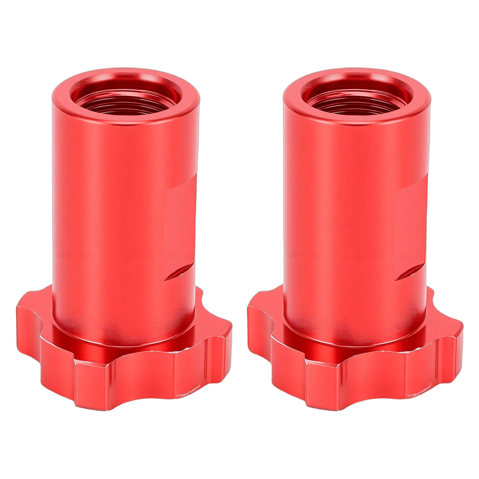 2Pcs Spray Gun Cup Adapter M14 Female Thread 1mm Pitch Aluminum Alloy Paint Sprayer Connector for Painting Tools
