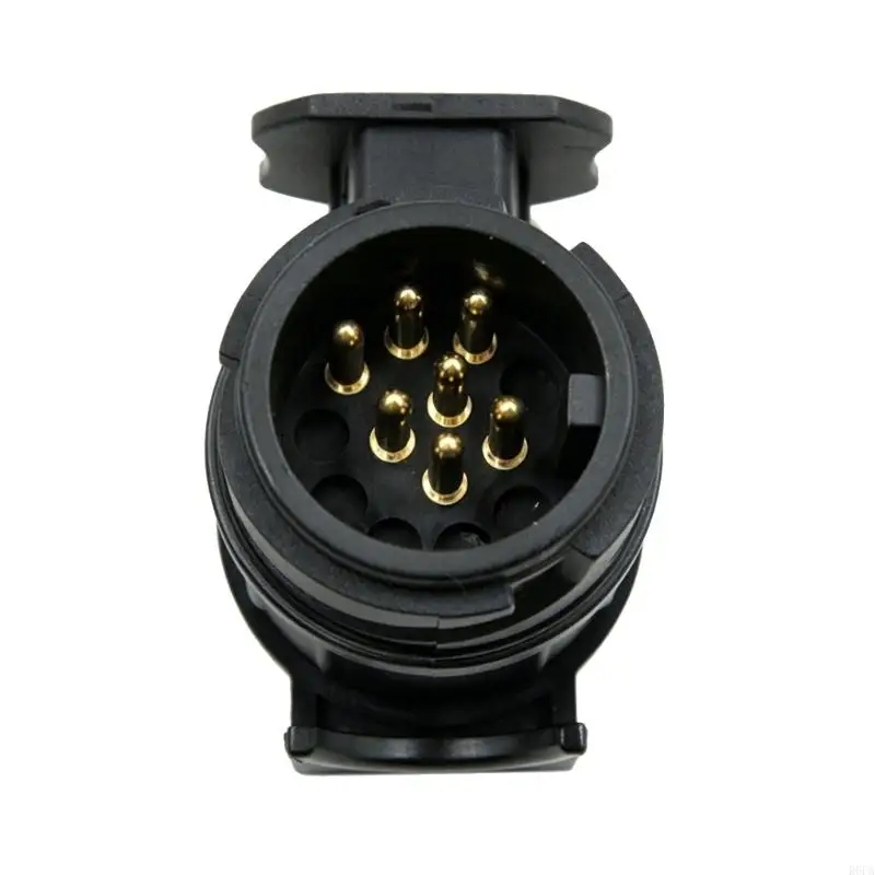 Reliable 13P To 7 Pin Truck Trailer Socket ABS Build For Long Distance Travel 