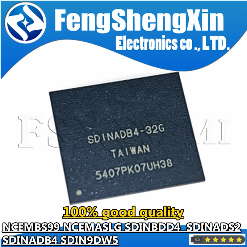 1PCS NCEMBS99 NCEMASLG SDINBDD4 SDINADS2 SDINADB4 SDIN9DW5 8G 16G 32G 64G 128G 256G