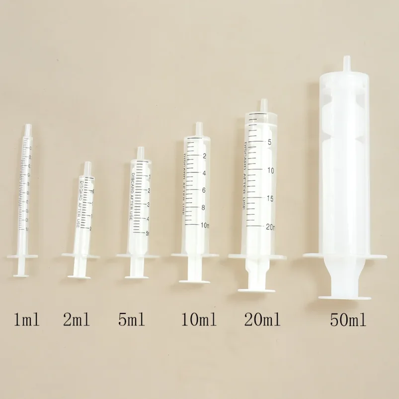 Experimental HPLC syringe Sampler Liquid Chromatography Sampling Filter Plastic PP Without Rubber Stopper Syringe