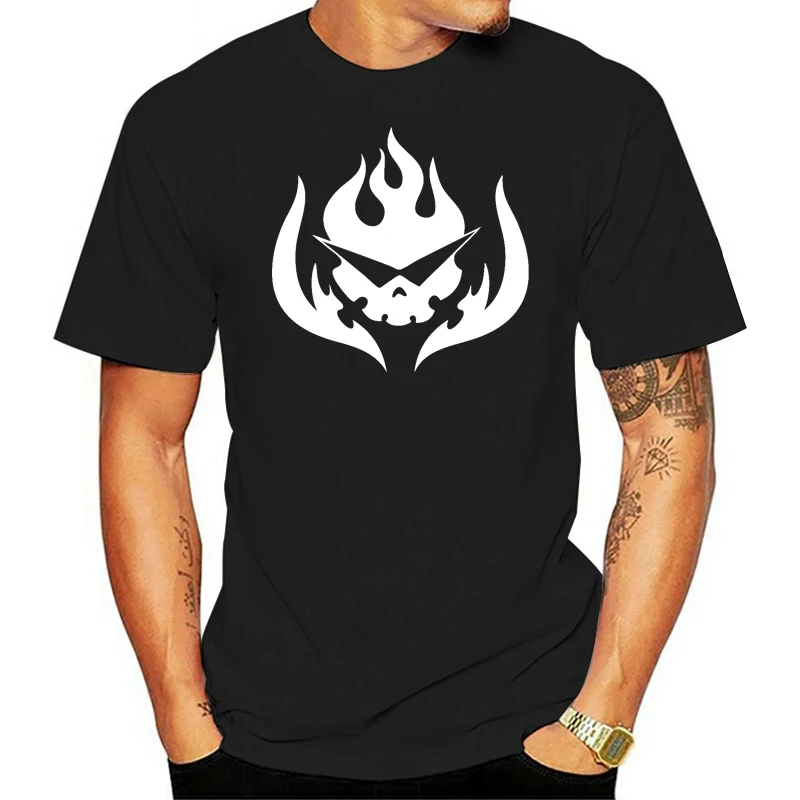 Camiseta divertida de Gurren Lagann, serie de Anime en blanco y negro