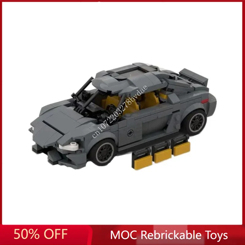 MOC-Blocos de Construção Modelo Sportscar para Crianças, Tecnologia Bricks, Brinquedos de Montagem, Presentes DIY, Koenigsegge, Gemeraes, Sportscar, 433Pcs