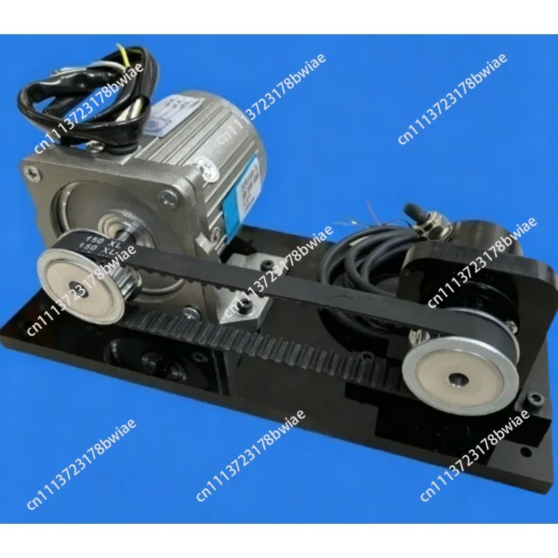 Mini 3 Phase Motor Encoder Belt Pulley Speed Control Learning Kit 485 Communication Multi-speed Analog