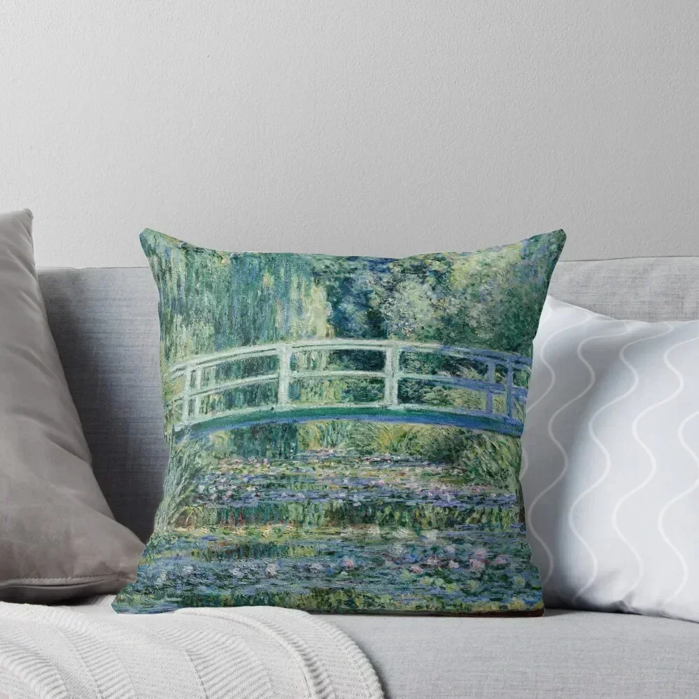 

Claude Monet Throw Pillow Pillow Case Christmas Room decorating items Cushion Cover For Sofa Pillow Decor