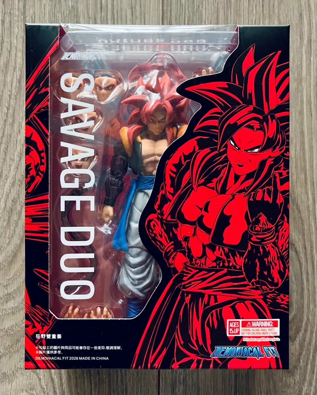 IN STOCK Demoniacal Fit SSJ4 Gogeta Anime Action Figures Dragon