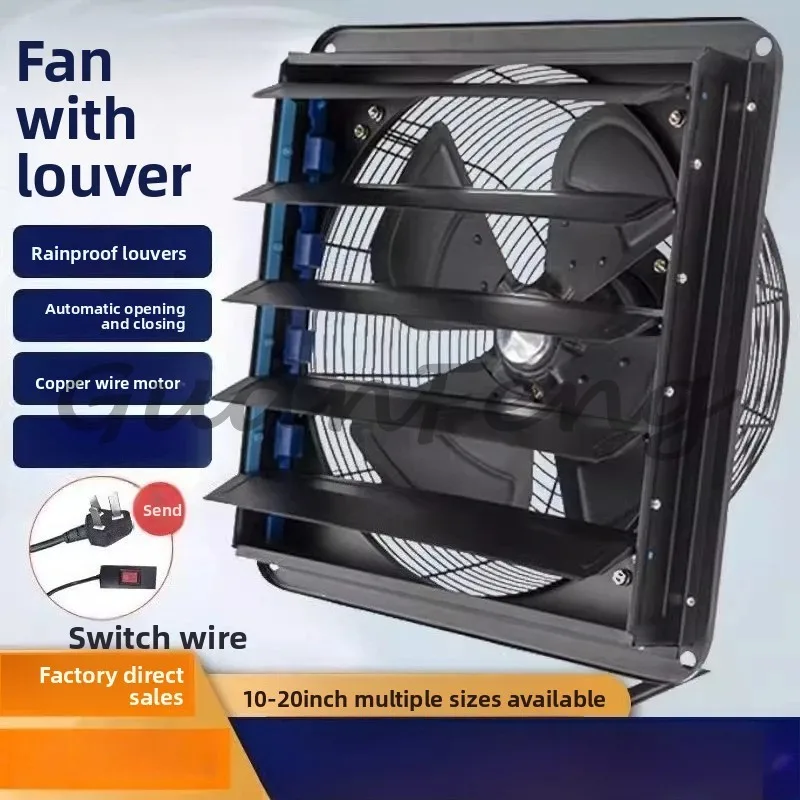 Industrial exhaust fans, kitchen ventilation and window extractors