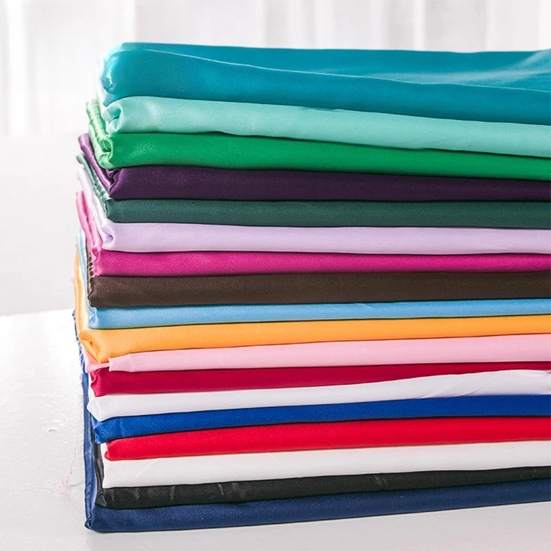 Solid color matte elastic color smooth soft wrinkle resistant fabric sewn dress shirt lining fabric