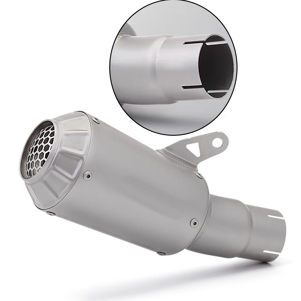 Best Quality Muffler With Mesh Moto For MT10 MT-10 SP FZ10 FZ-10 2015-2023 Slip-On Motorcycle Exhaust Escape Systems Link Pipe