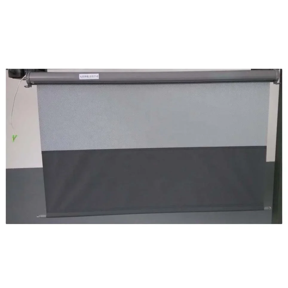 مظلة كهربائية لحافلة المدرب رائجة البيع، ستارة كهربائية مع قضيب للحافلة