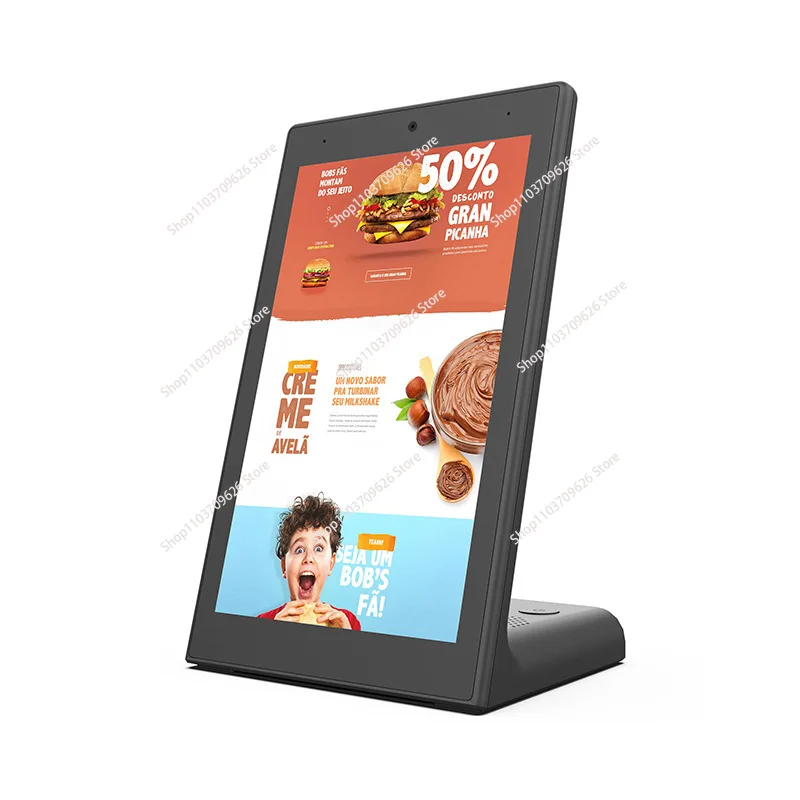 Vertical vertical LCD Android machine, tablet computer network port evaluator call device