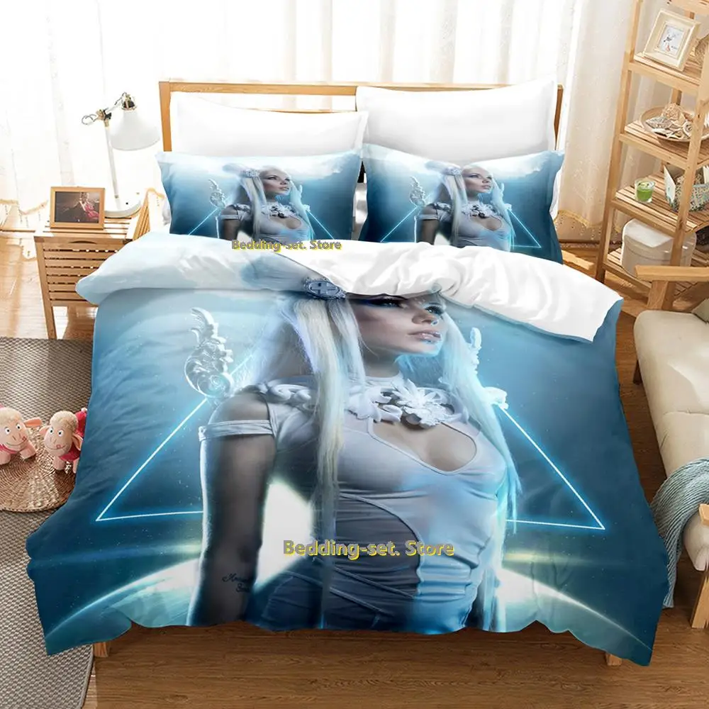 

Popular Kerli Bedding Set Single Twin Full Queen King Size Bed Set Adult Kid Bedroom Duvetcover Sets Print Anime Bed Sheet Set