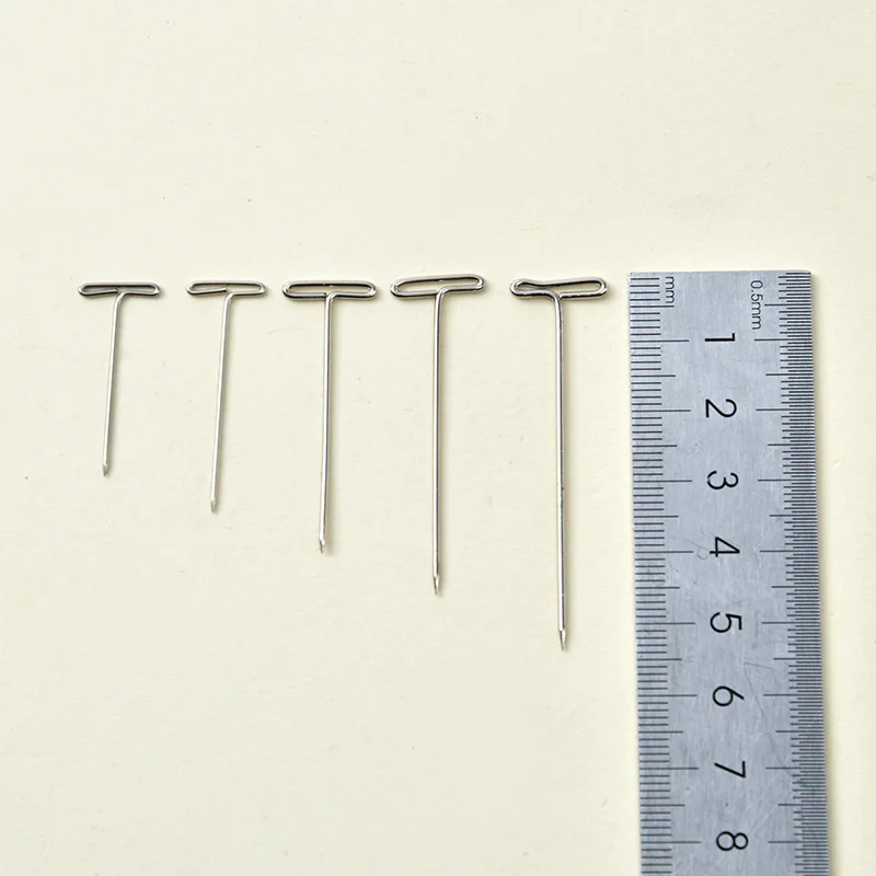 T Pin Needles for Wig Making and Knitting