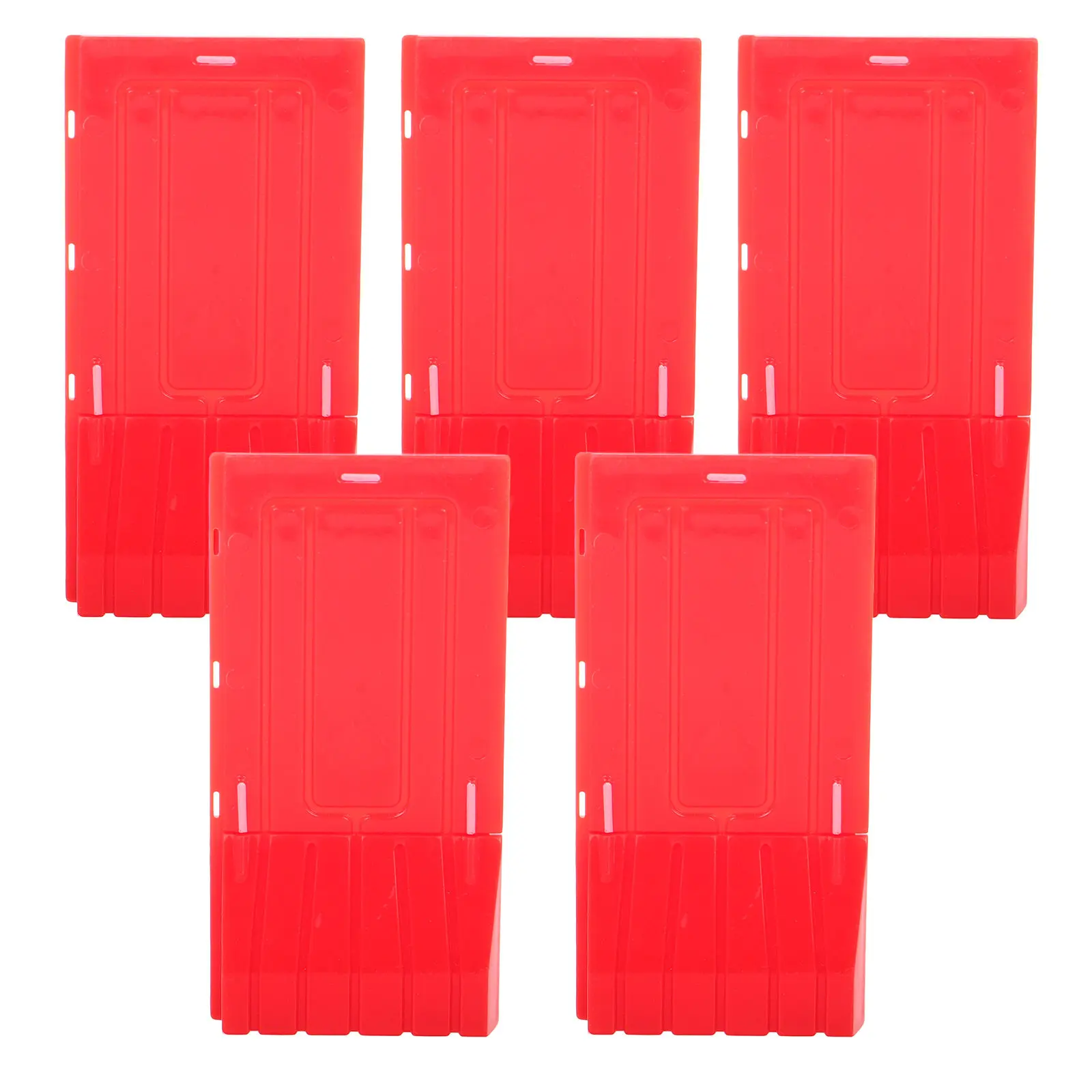 

5Pcs Mini Excavator Traffic Safety Playset with Realistic Plastic Road Signs Orange Cones Barricades for Kids Construction Theme