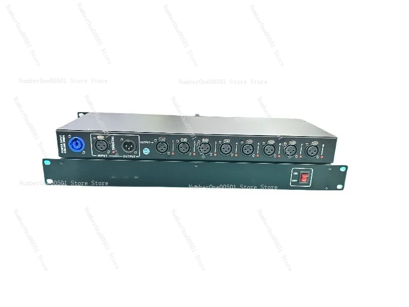 

Усилитель световых сигналов DMX512, распределитель RDM для сцены, 4-канальный фотоэлектрический изолятор, 8-канальный усилитель