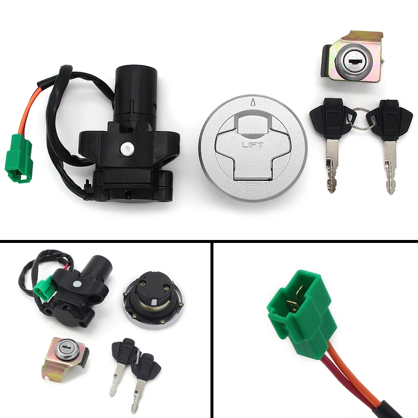 Fuel Gas Ignition Switch Lock With Key Kit For Suzuki GIXXER155 GSX150 GSX150F 37000-34830-000 37000-34870-000 37000-34840-000