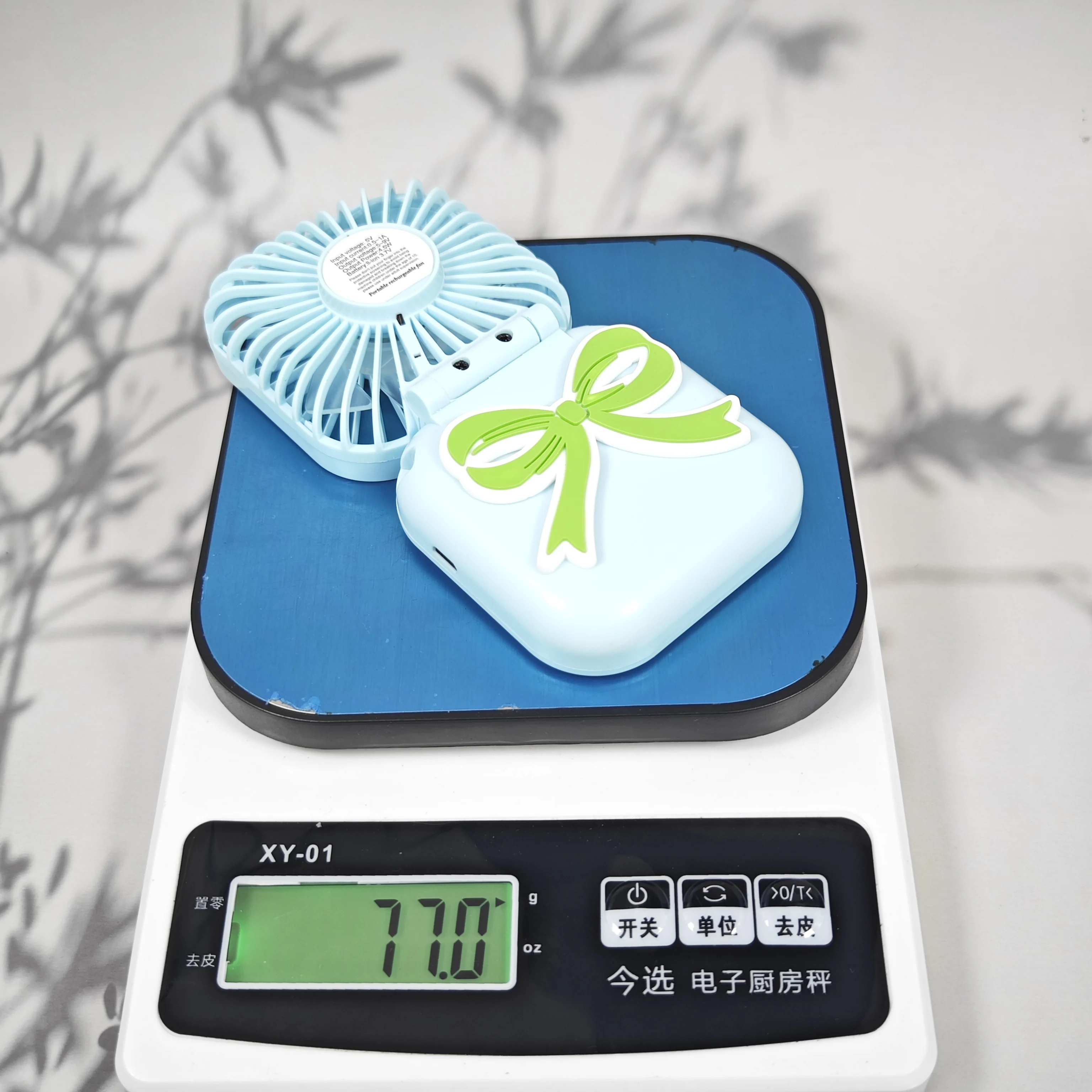USB Fan, Mini Fan, Bow Folding Fan, USB Charging, Convenient Outdoor Pocket, Handheld Mini Fan - Perfect for Hot Days and Travel