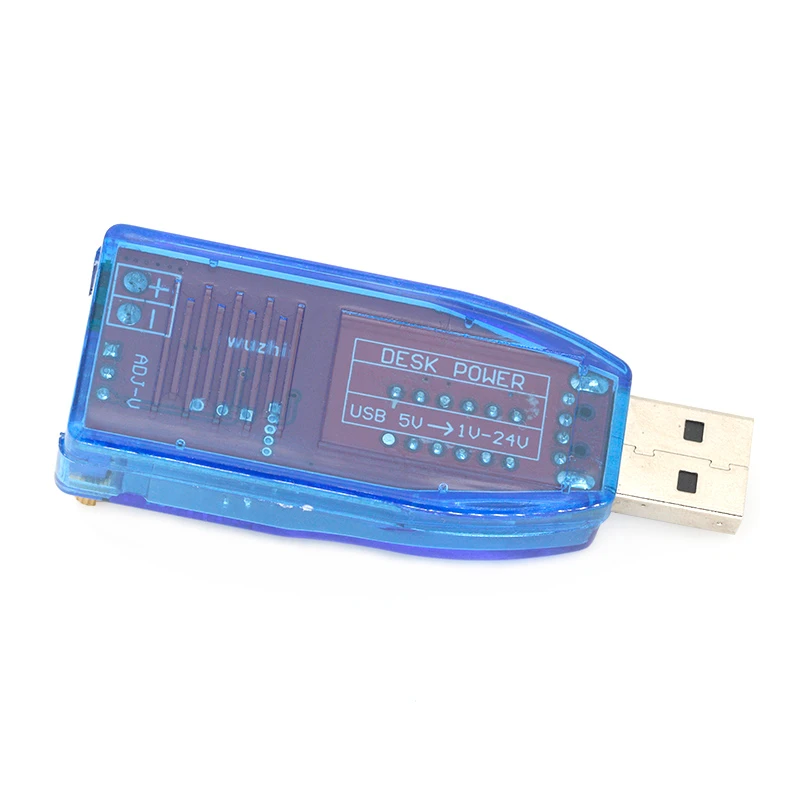 Led DC-DC 5V Naar Dc 1-24V Verstelbare Potentiometer Usb Step Up/Down Buck Boost Converter voeding Voltage Regulator Module