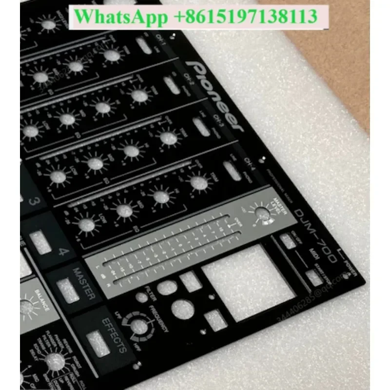 Suitable for Pioneer DJM-700 mixer console complete panel, iron plate, fader plate, medium plate