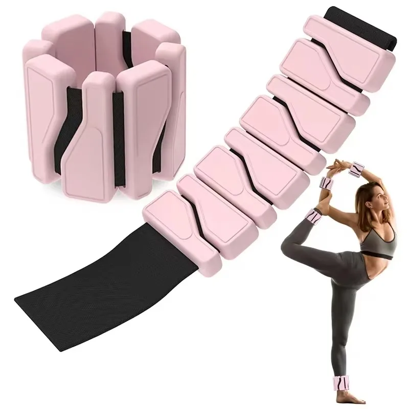 

Ankle Weight Bracelet Adjustable Yoga Fitness Gym Silicone Adjustable Wearable Wrist Ankle Weight