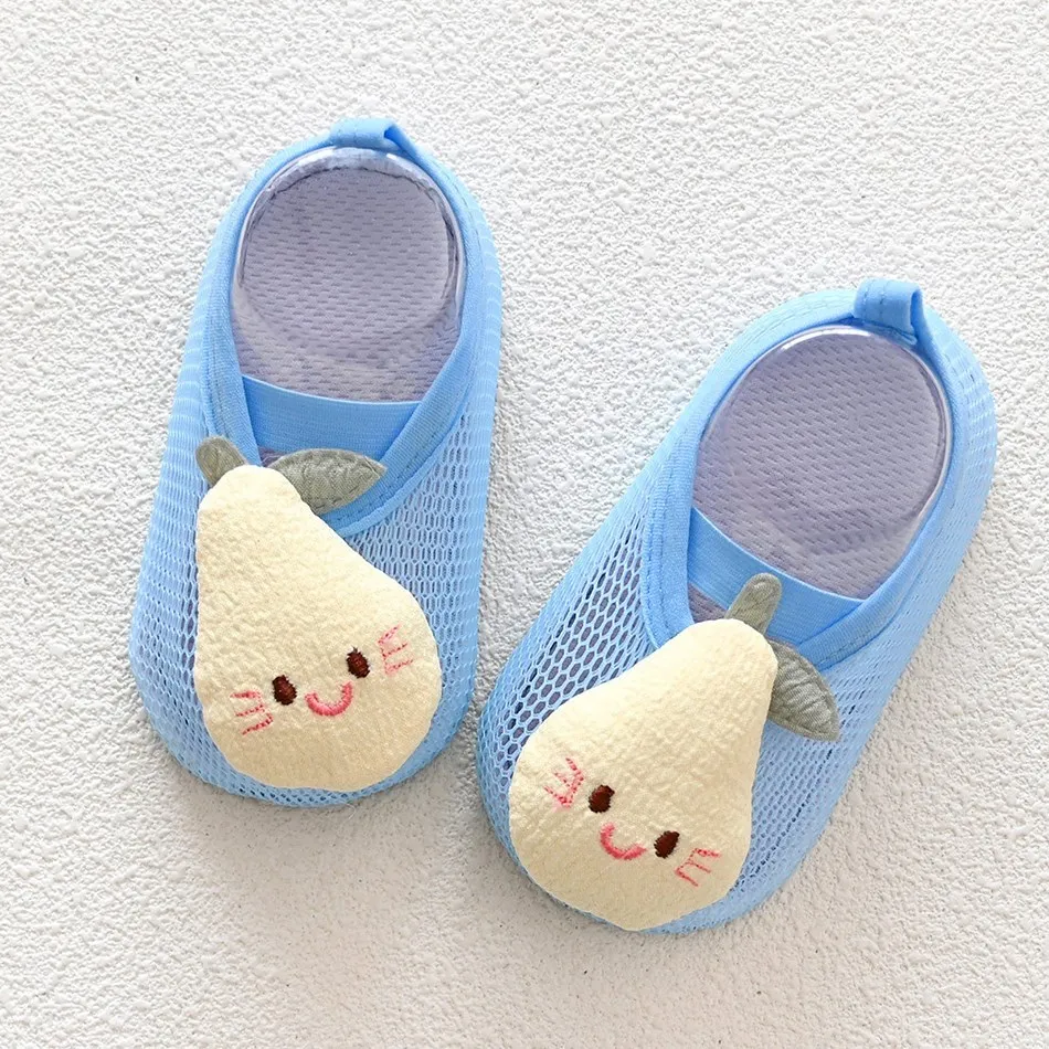 Baby Spring and Autumn Knitted Cartoon Cotton Shoes Baby Toddler Shoes 6 Months-3 Years Old Toddler Shoes Girls Casual Shoes