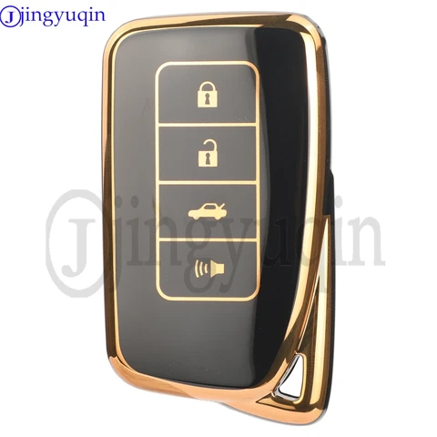 Чехол Для Автомобильного Ключа Jingyuqin Из ТПУ Для Lexus NX300, RX350, ES300h, RX450h, GS300, GX470, IS250, ES350, LX570, GX460
