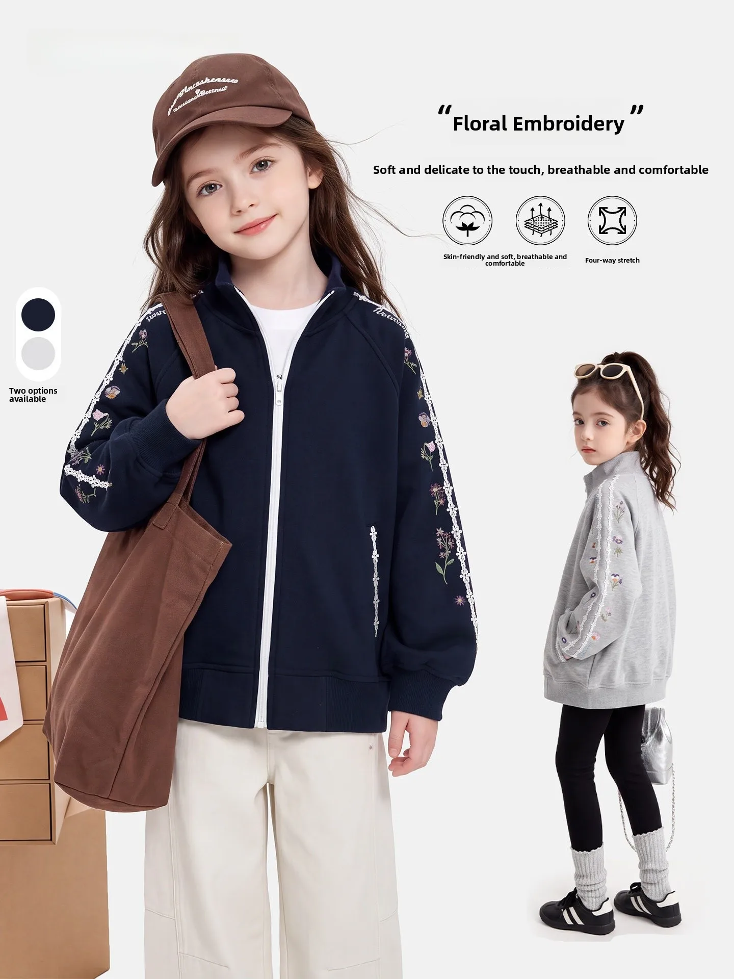 veste-decontractee-brodee-pour-filles-printemps-automne-fermeture-eclair-manches-longues-respirante-coupe-ample-vetement-d'exterieur-pour-enfants