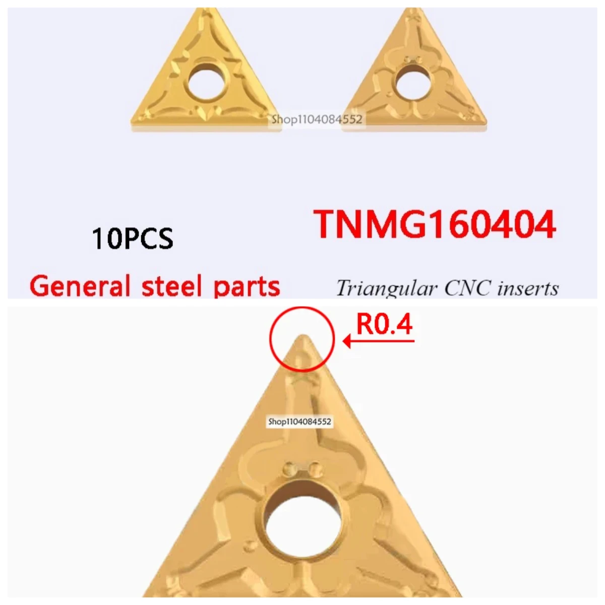 

10pc TNMG Triangular CNC TNMG160404 NC TNMG160408 TNMG160412 TM PM GF 43 160404 160408 160412 Quality Assurance