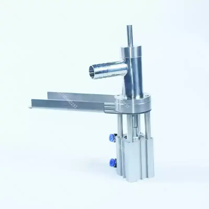 304 Stainless Steel Adjustable Liquid Filling Head Pneumatic Automatic Discharge Nozzle Fluid Filling Machine Accessories