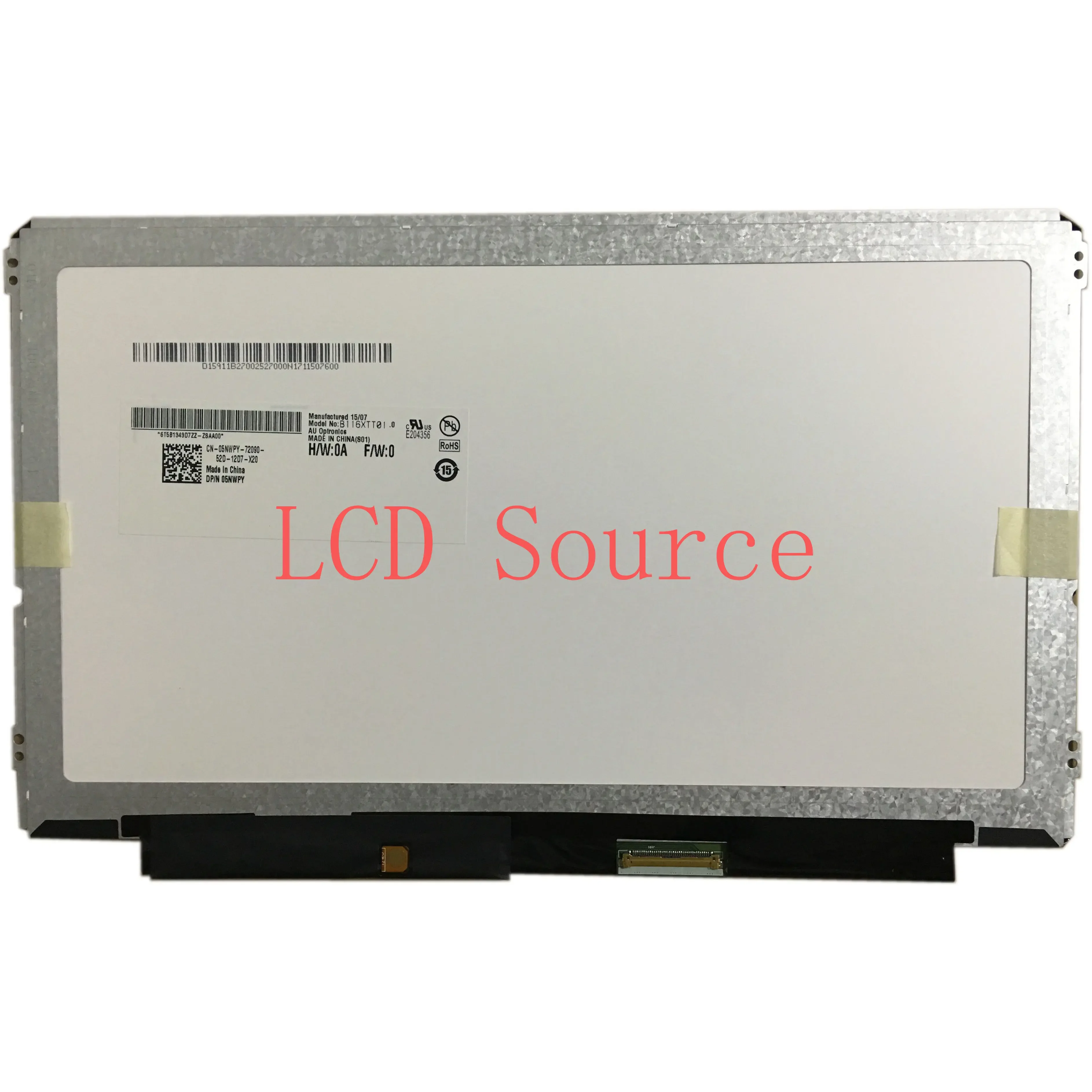 B116XTT01.0 B116XTT01 do DELL + Digitizer z ekranem dotykowym LCD