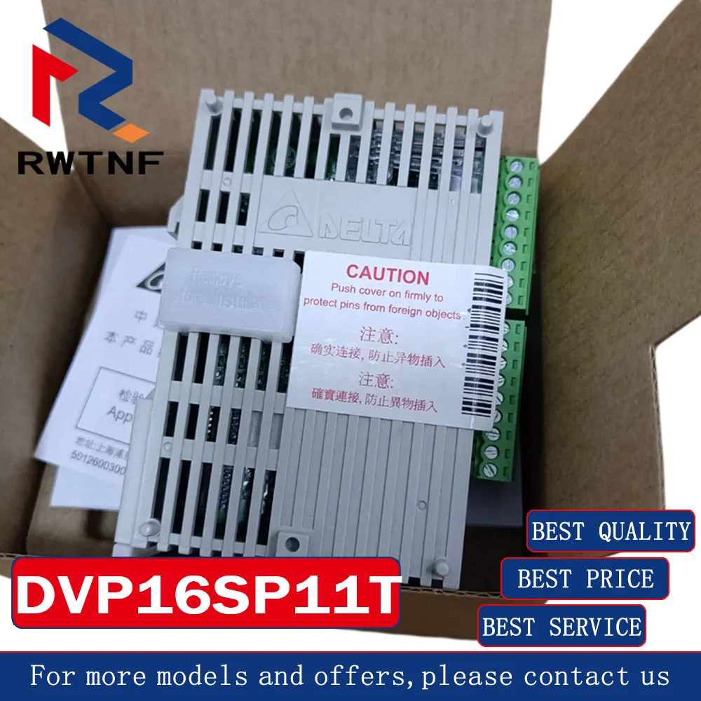 Brand New Genuine DVP16SP11T Delta S Series Expansion Modules Are Programmable, 100% Original Warehouse Stock