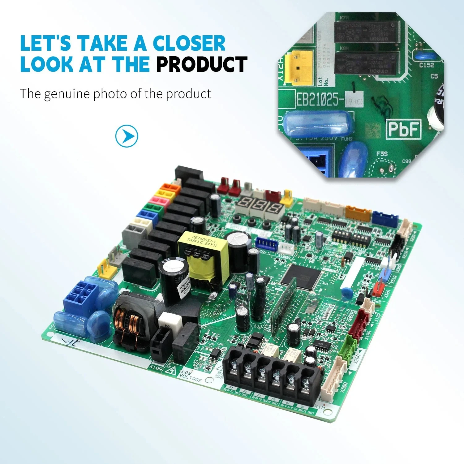 Printed Circuit Assy Main control Board EB21025-19 2559641 2P647377-19 for Daikin VRV Outdoor unit air conditioner parts HVAC PC