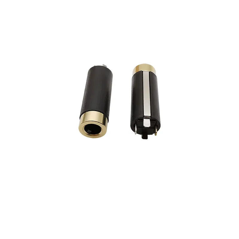 10/5Pcs 4 Pole 3.5mm Jack Female Stereo Audio Headphone Adapter TRRS Plug 3.5mm Socket 4 Pin Audio Soldering DIY Mini Connector