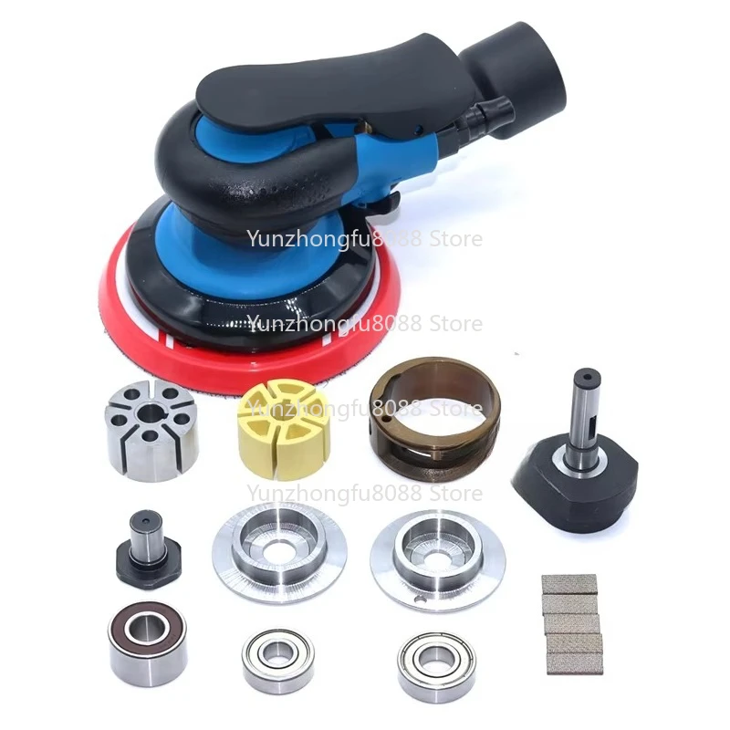 

5-дюймовая шлифовальная машина для наждачной бумаги, пневматическая шлифовальная машина, полировка камня, дерева, металла, 6-дюймовая воздушная шлифовальная машина, пневматическая машина для красоты автомобиля, сушка воском