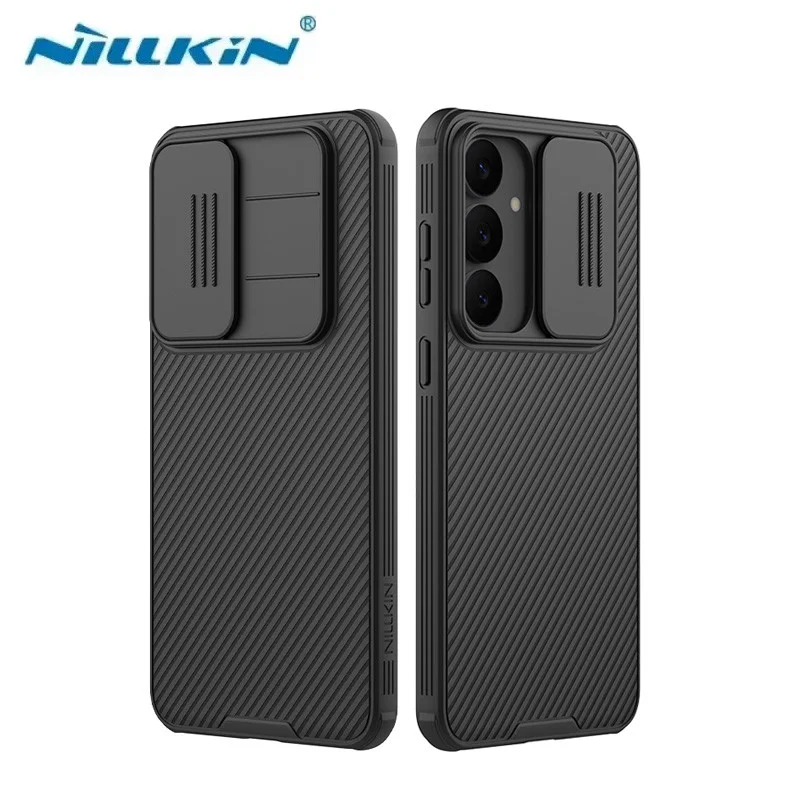 Case for Samsung S25 Ultra S24 FE S22 S23 S26 Plus Edge Nillkin CamShield Pro Lens Protection Cover