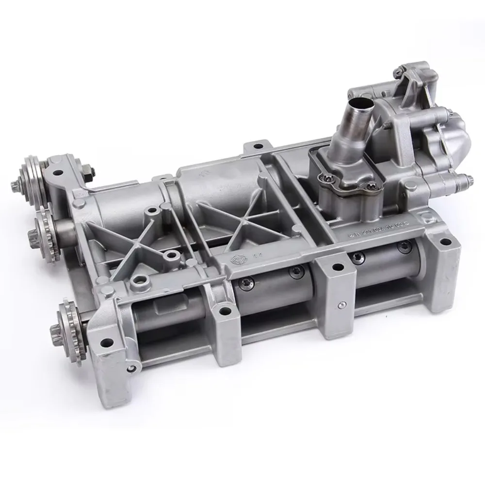 Conjunto de bomba de aceite del motor y eje de equilibrio para Mercedes Benz M271 271 860 C250 SLK50 A2710301771 A2710341003 A27