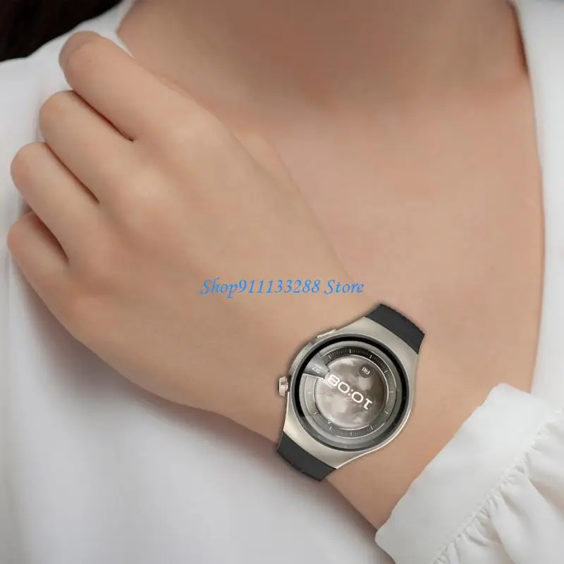 

G88D Silicone Wriststrap Replacement Quick Release Bracelets Band Breathable Belt