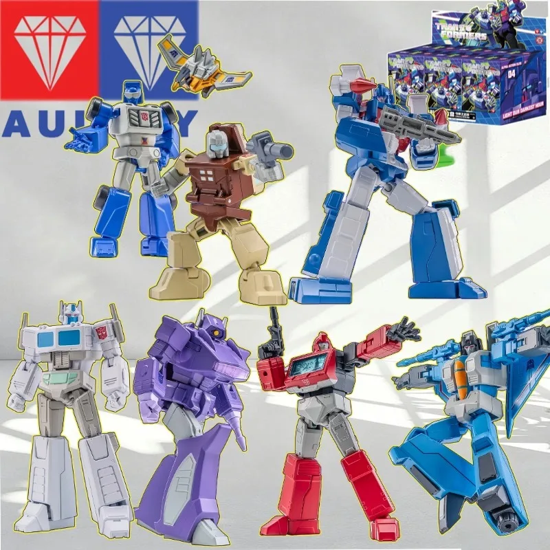 

Authentic AULDEY Transformers Blind Box AAE Wave 1-4 Full Set Articulated Figure Optimus Prime Megatron Galvatron Ultra Magnus