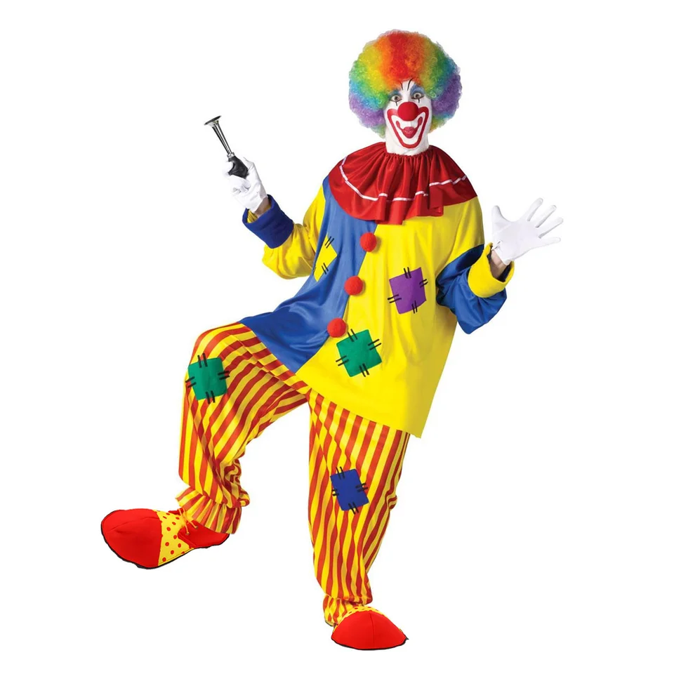 Par De Zapatos De Payaso Arcoíris De 35 Cm – Disfraz Para Halloween Y Fiestas, Accesorios De Cosplay Cómodos Y Reutilizables Para Adultos
