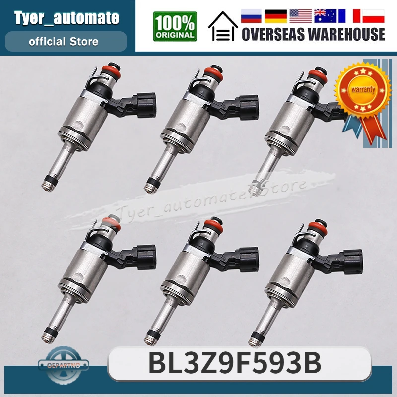 

SET6 Fuel Injector BL3E-HB For Ford F-150 Transit 150 250 350 Expedition 3.5L V6