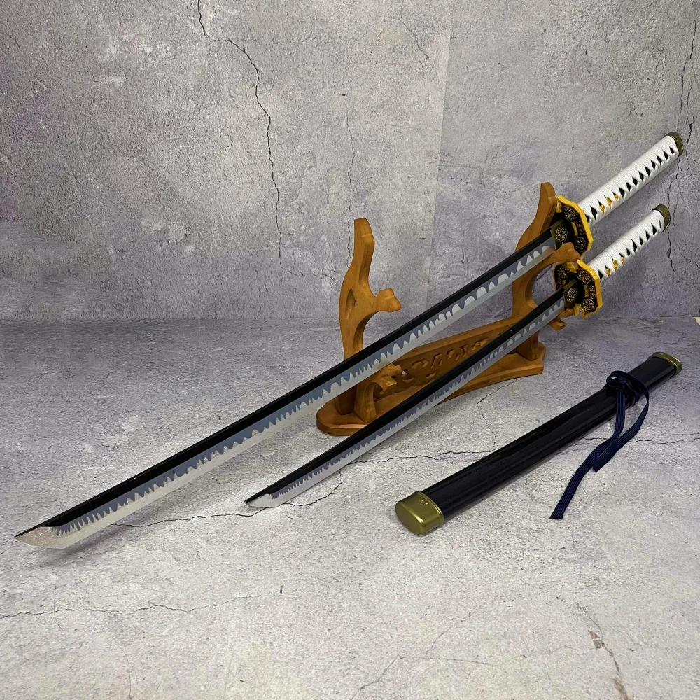 31/40inch Yamato Vergil Katana Real Japanese Katana Samurai Sabre Sword Anime Devil May Cry Cosplay Prop Ninja Knife Toy Gift