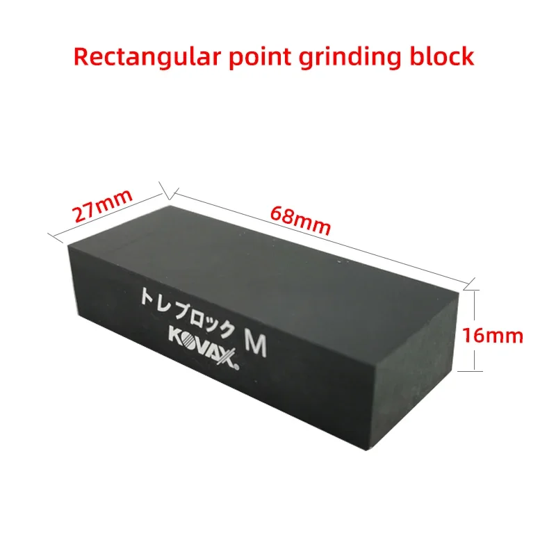 Authentic Japanese Kovax Sandpaper Pad 68x27MM Rectangular Dori Kiter Block Toleblock M