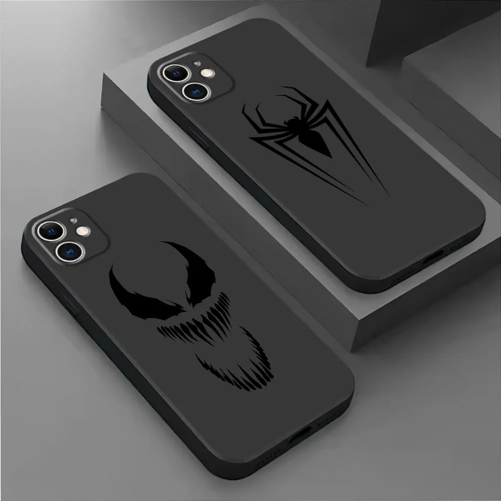 Etui Marvel Spiderman Ironman dla iPhone 14 Pro Max 13 Mini XR 7 8 Plus 11 Pro SE 15 Pro 12 XS Max Funda odporne na wstrząsy matowe etui