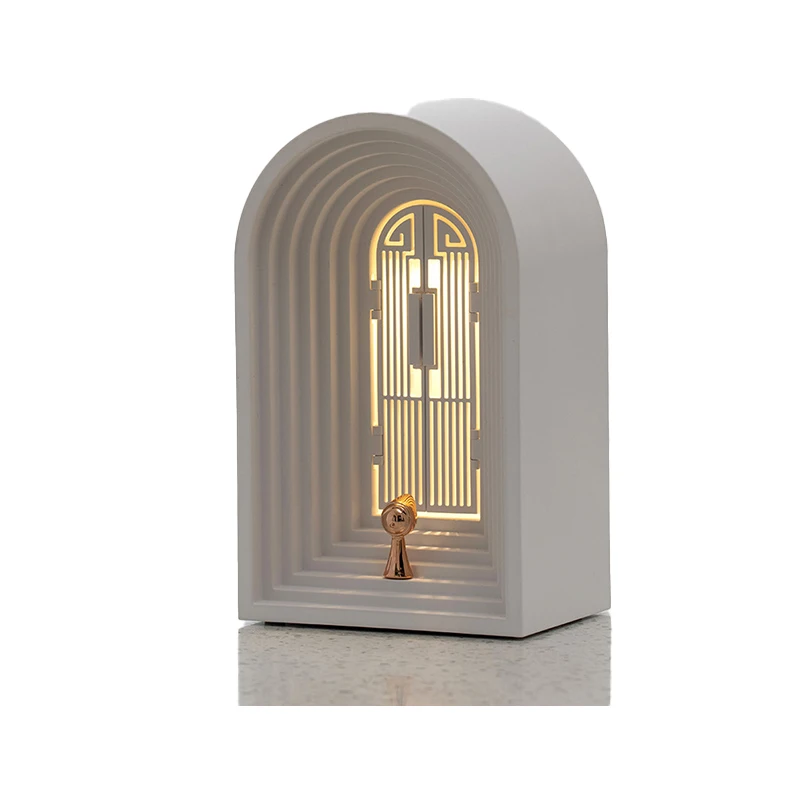

Nordic arched indoor small night light lighting/desk lamp Dragon lamp Restaurant accessories Lampara de tulipanes Luces led