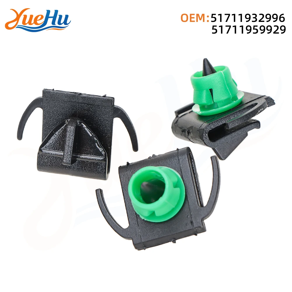 YUEHU 51711959929 Seitenschweller-Befestigungsclips BMW E30 E34 E36 E46 E60 E61 E63 51711932996 – Detail 6