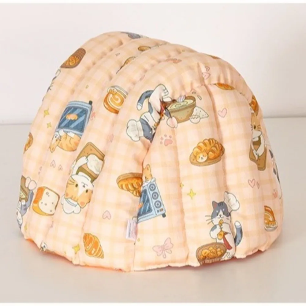 Thickened Winter Hamster Cotton Nest Semi Closed Soft Rabbit Sleeping Nest Windproof Bottomless Hamster Sleeping House